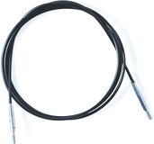 KnitPro Swivel 360° Verwisselbare kabel voor breinaald - Zwart - 94cm