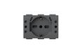 4Box USB inbouwstopcontact P503 compatibel met Bticino® LivingLight™ antraciet