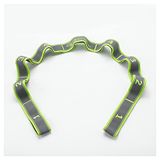ZHURGN F. Bongiovanni snc Yoga Riem Latin Dance Stretch Bands Stretch Band Fitness Oefening Weerstandsbanden Yoga Riemen voor Fitness Training Stretching (Kleur: E)