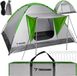 Trizand 4-Persoons Toeristentent "MONTANA" avec protection imperméable et auvent