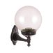 WELL HOME MOBILIARIO & DECORACIÓN Wandlamp voor buiten, ABS, zwart, 25 x 25 x 30, sokkel en 27 max. 60 W