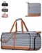 Sac de voyage pliable pour le week-end, avec compartiment à chaussures, idéal pour les voyages et les activités sportives