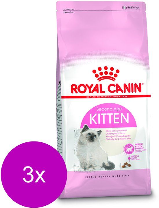 Royal Canin Fhn Kitten - Kattenvoer - 3 x 2 kg