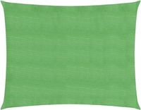 vidaXL Zonnezeil 160 g/m² 3x4 m HDPE Lichtgroen