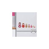 Nieuwe Draeger Paris raamsticker Russische poppen