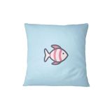 Bona Basics Decoratieve kussenhoes Lichtblauw 45x45 cm