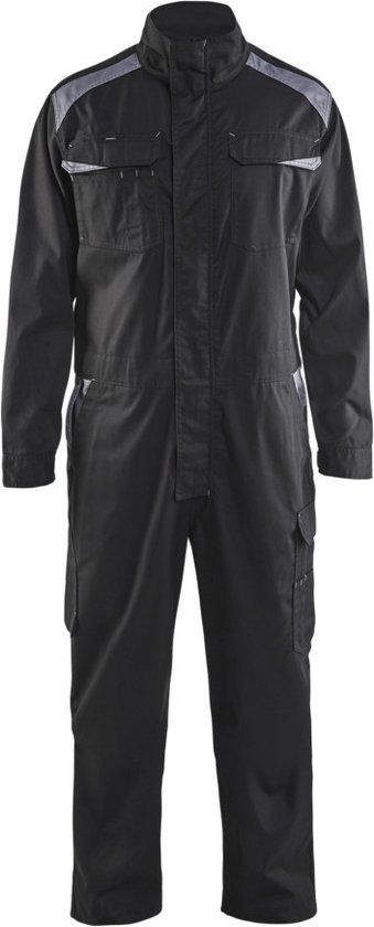 Blåkläder Overall Industrie 6054-1210 - Zwart/Grijs - C60