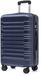 YONSLY Handbagage Koffer - 66cm - 66 L - Cijferslot - 360° Draaibare Wielen - Trolley - Donkerblauw