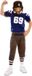 Haza Witbaard joueur de football américain (5-6 ans)