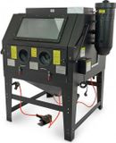 HBM SBC 1200 Straalcabine Met Afzuiging - ZWART