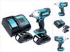 Makita DTW 190 SY clé à chocs sans fil 18 V 1/2" 190 Nm + 2x batterie rechargeable 1,3 Ah + chargeur
