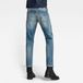 G-Star 3301 Regular Tapered Heren Jeans Katoen Elastaan Denim Lt Indigo Aged