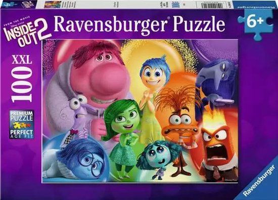 Ravensburger Inside Out 2 100 Pieces Xxl Puzzel Veelkleurig
