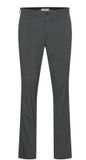 Casual Friday Broek Philip Katoen/Polyester Regular Fit Heren Midden Grijs Melange