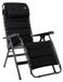 OEM Air-Deluxe Relaxfauteuil, aluminium, verstelbaar, zwart