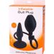 Seven Creations - Bouchon de cul gonflable S - Jouets anaux Bouchons de cul Noir