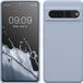 kwmobile telefoonhoesje geschikt voor Google Pixel 7 Pro - Hoesje met siliconen coating - Smartphone case in mat lichtblauw