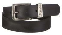 Wrangler Basic Metal Loop Riem Zwart 95 cm Man