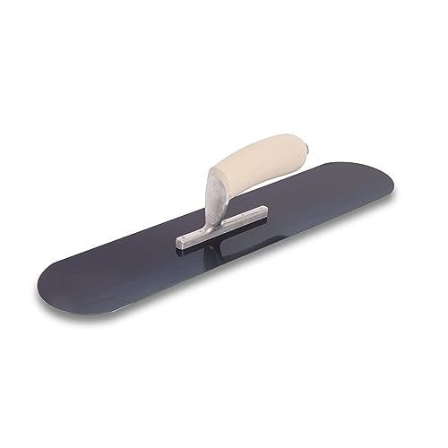 Marshalltown Zwembad Troffel - 356x102mm - Blauw Staal - Houten Handvat
