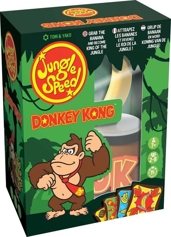 Asmodee Jungle Speed Donkey Kong Kaartspel