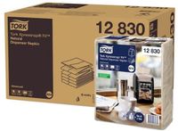 Tork Xpressnap Fit Serviettes naturel – 12830 – Remplissage pour distributeur de serviettes N14, qualité Advanced – 2 plis, naturel – 6 x 720 (4320) pièces