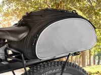 Merkloos / Sans marque Hangzhou A Link Star Technology Fietstas Waterdicht 13L Reflecterend Zwart/Grijs