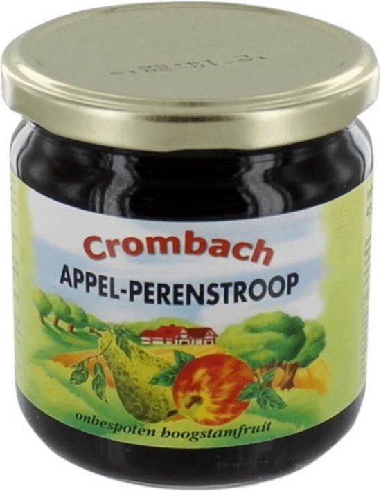 Crombach Appel-Perenstroop 450 gr
