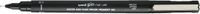 Uni-ball Permanente markeerstift 0,1 mm Zwart (12 Stuks)