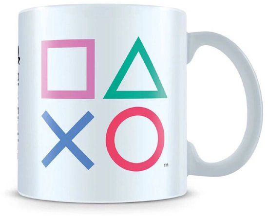 Pyramid International Playstation - Iconen Witte Keramische Mok