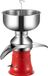Happyment séparateur de lait – Centrifugeuse électrique – Appareil pour séparer la crème et le lait – Baratte – 50 litres par heure – Inox – Rouge et argent