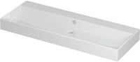 Wastafel INK Unlimited Wastafel Porselein Zonder Kraangat - 1200x450x110 mm - Glans Wit