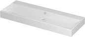 Wastafel INK Unlimited Wastafel Porselein Zonder Kraangat - 1200x450x110 mm - Glans Wit