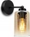 Lampe de table unique, abat-jour élégant en verre