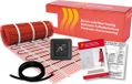 Rosani by MAGNUM Mat électrique chauffant au sol - 450 Watt - 3 m² - avec thermostat Wifi noir