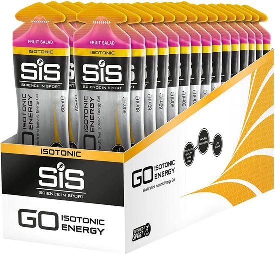 SIS Science in Sport - SiS Go Isotonic Energygel - Fruit Salade Smaak - 30 x 60ml