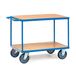 Fetra zware tafelwagen met 2 etages met laadvlak van 1000 x 600 mm