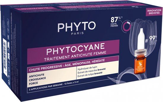 Phyto Phytocyane - Haaruitval - Vrouwen - 12x5 ml