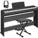 Yamaha P145BT Digital Piano with Bluetooth Package