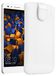 mumbi Echt leren hoesje compatibel met Honor 7/7 Premium hoes lederen tas case wallet, wit