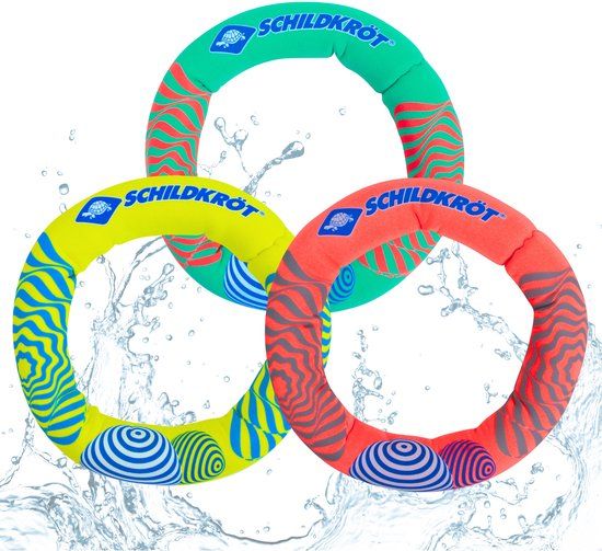 Schildkröt Neopreen Diving Rings 3 Tauchringe