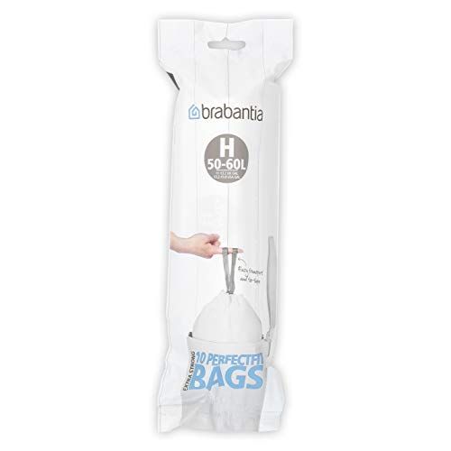 Brabantia PerfectFit Vuilniszak code H - 50-60 Liter - 10 stuks/rol