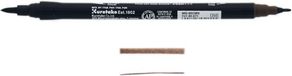 Zig Art & Graphic Twin Tip brush marker - Mid Brown