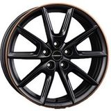 BORBET DESIGN LX18 black matt rim copper 8.0Jx18 5x112 ET40