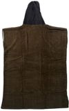 Quiksilver Aqyaa03233 Poncho Unisex Katoen Grape Leaf One Size