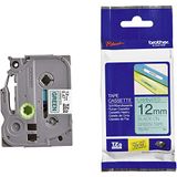 Brother P-Touch TZe-731 Zwart op Groen Tape