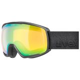 uvex victorious S FM - Skibril voor volwassene - filtercategorie 1 - condensvrij - black dl/opal-clear - one size