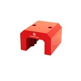 Magneetexperts f4 m816–1 hoefijzer magneet, rood
