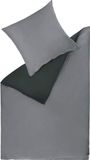 SCHÖNER WOHNEN linge, collectie Play-B, kleur antraciet, afmetingen 155x220 + 80x80