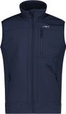 CMP Mouwloos softshell jack Heren 3XL B.blue/ice Fleece Herfst/Winter 2025