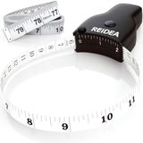REIDEA Body Measure Tape 60in (150cm), Lock Pin and Push-Button Retract, Ergonomic and Portable Design, Incl. Bonus Kit (1x 79in Clothing Measure Tape, 1 x 60in Mini Retractable Tape Measure), Black